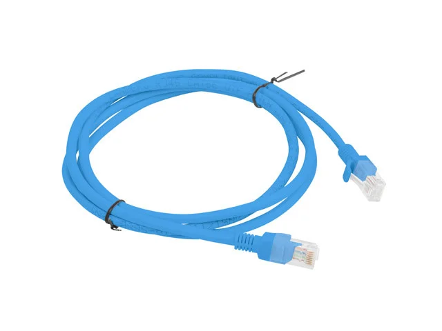 PATCHCORD CAT.5E UTP 1,5M MODRÝ