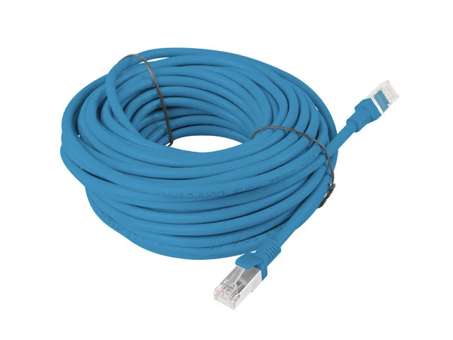 PATCHCORD CAT.5E UTP 15M MODRÝ
