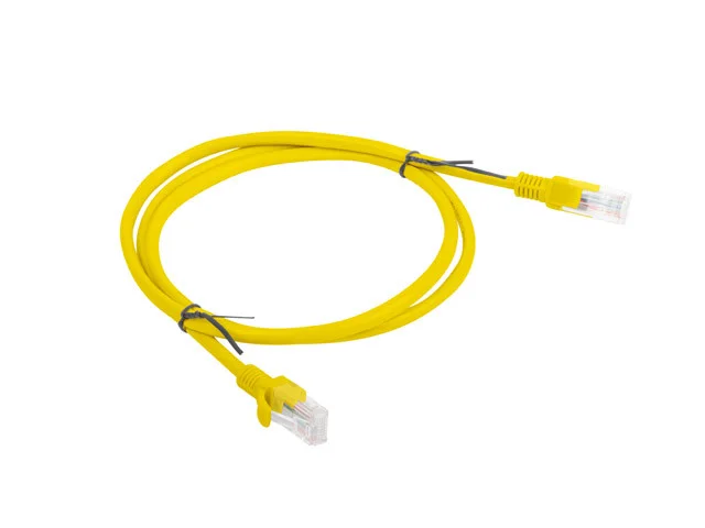 PATCHCORD CAT.5E UTP 1M ŽLUTÝ