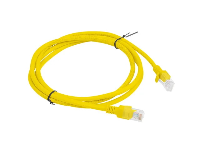 PATCHCORD CAT.5E UTP 1,5M ŽLUTÝ