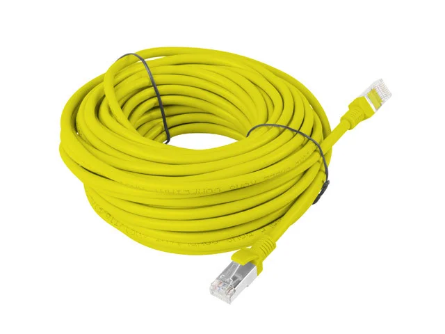 PATCHCORD CAT.5E UTP 15M ŽLUTÝ