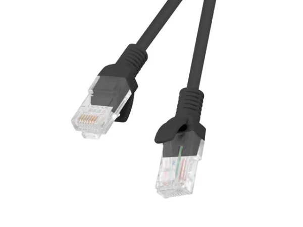 PATCHCORD CAT.5E UTP 5M ČERNÝ