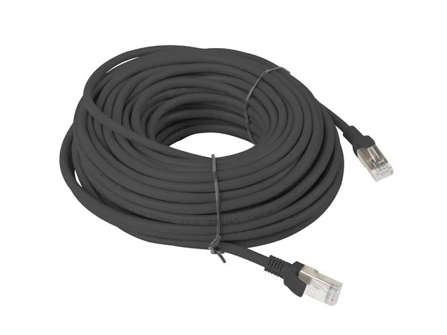 PATCHCORD CAT.5E UTP 20M ČERNÝ