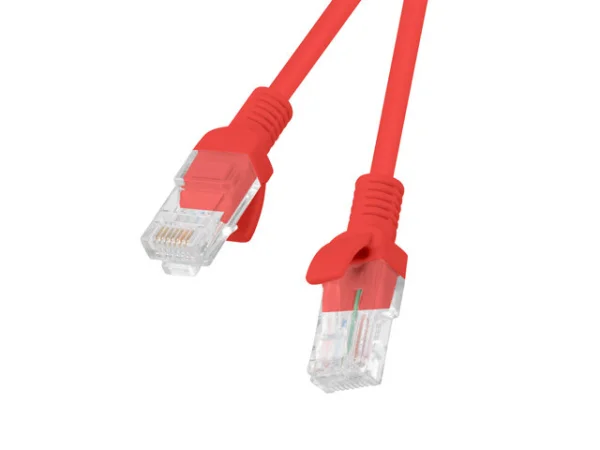 PATCHCORD CAT.5E UTP 0,5M ČERVENÝ