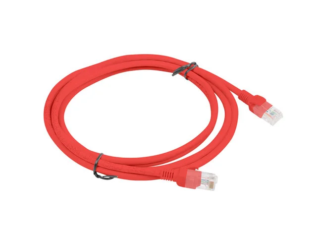PATCHCORD CAT.5E UTP 2M ČERVENÝ