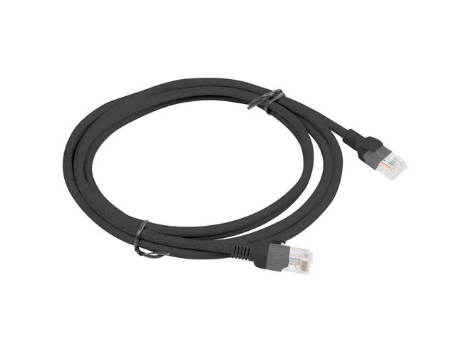 PATCHCORD CAT.6 UTP 2M ČERNÝ