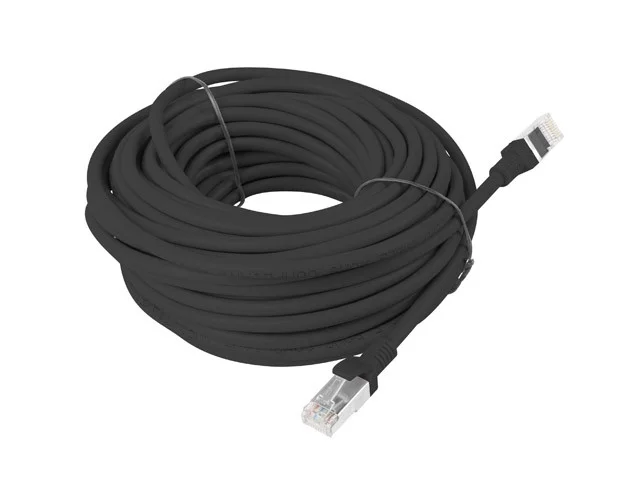 PATCHCORD CAT.6 UTP 15M ČERNÝ
