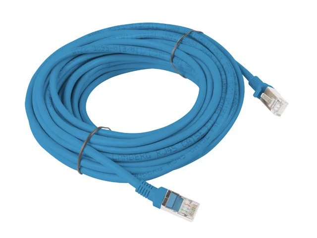 PATCHCORD CAT.6 UTP 10M MODRÝ