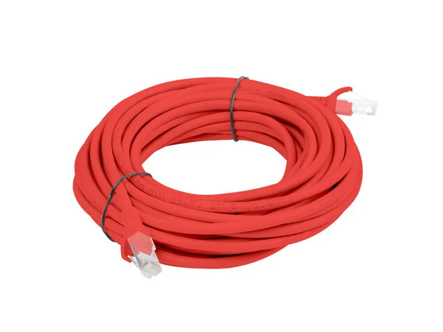 PATCHCORD CAT.6 UTP 5M ČERVENÝ