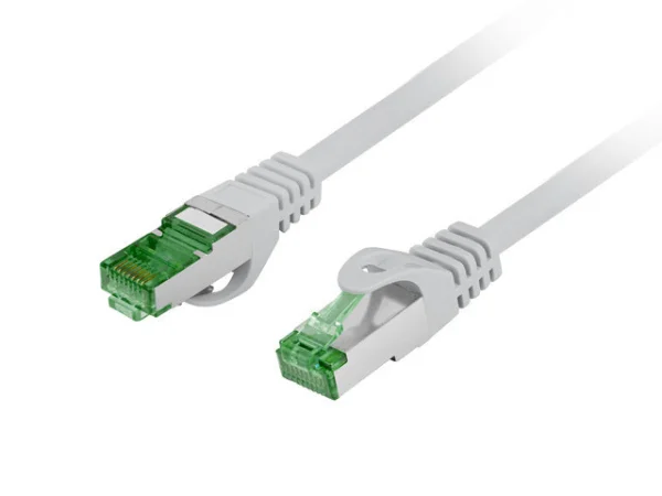 PATCHCORD CAT.7 S/FTP LSZH CU 10M ŠEDÝ
