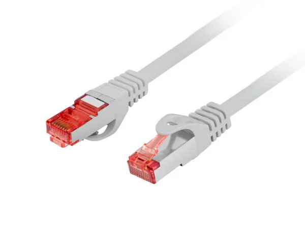 PATCHCORD CAT.6 S/FTP LSZH CU 1,5M ŠEDÝ