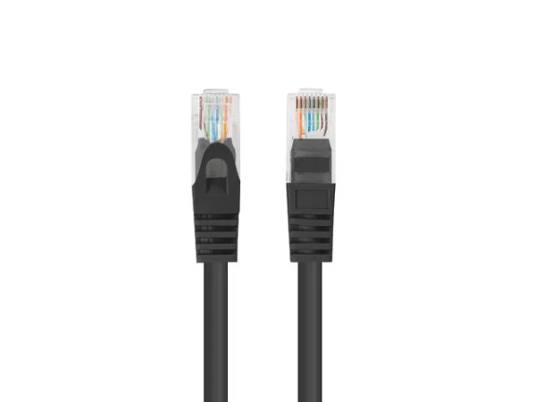 PATCHCORD CAT.6 UTP 1,5 M ČERNÝ   10-PACK
