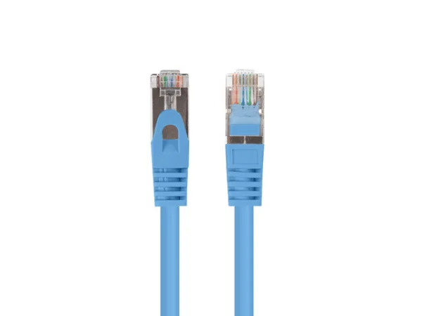 PATCHCORD CAT.6 FTP 1M MODRÝ   10-PACK