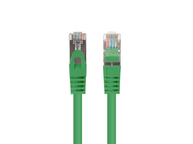 PATCHCORD CAT.6 FTP 0,5 M ZELENÝ   10-PACK