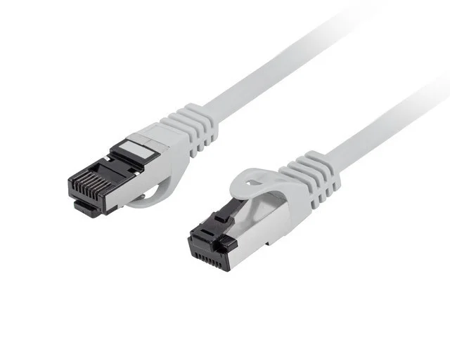 PATCHCORD CAT.8.1 S/FTP LSZH CU 2M ŠEDÝ