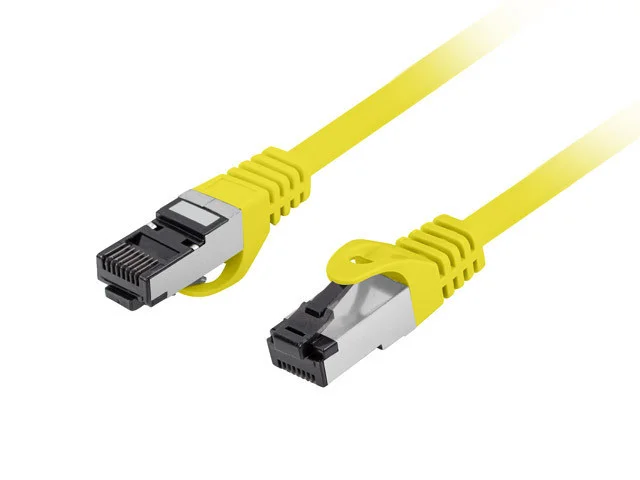 PATCHCORD CAT.8.1 S/FTP LSZH CU 2M ŽLUTÝ