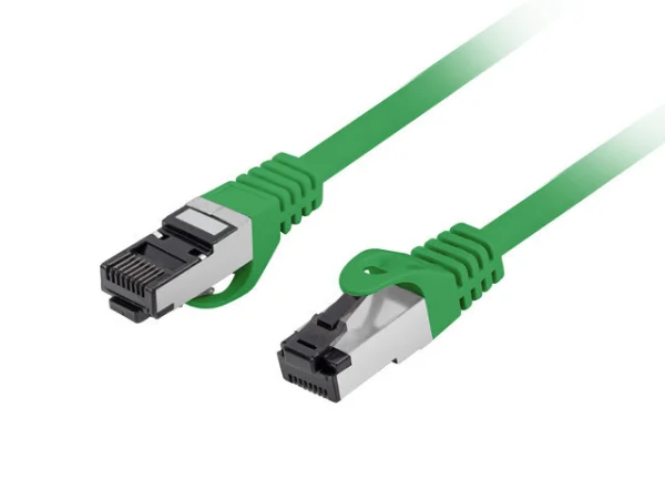 PATCHCORD CAT.8.1 S/FTP LSZH CU 0.25M ZELENÝ