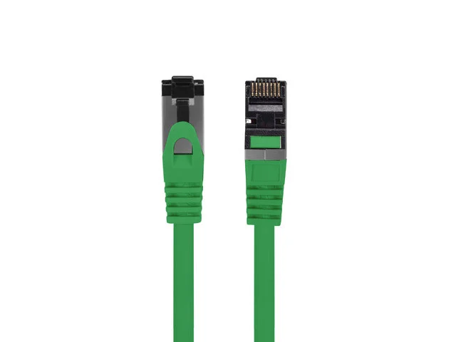 PATCHCORD CAT.8.1 S/FTP LSZH CU 1,5M ZELENÝ
