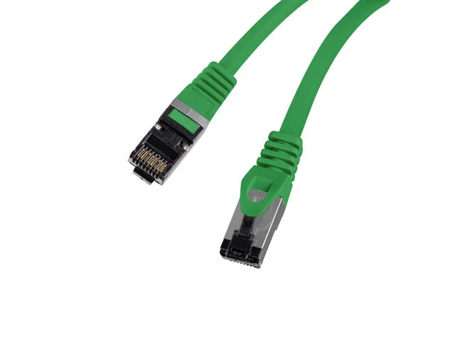 PATCHCORD CAT.8.1 S/FTP LSZH CU 3M ZELENÝ