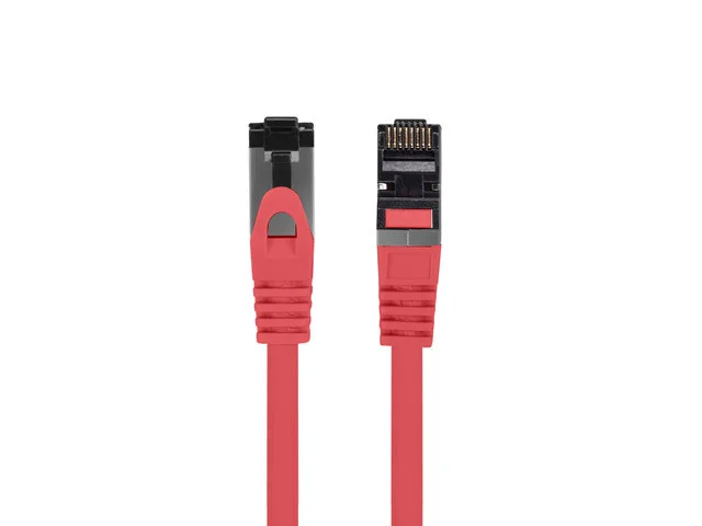 PATCHCORD CAT.8.1 S/FTP LSZH CU 0,5M ČERVENÝ