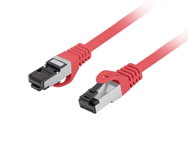 PATCHCORD CAT.8.1 S/FTP LSZH CU 1,5M ČERVENÝ