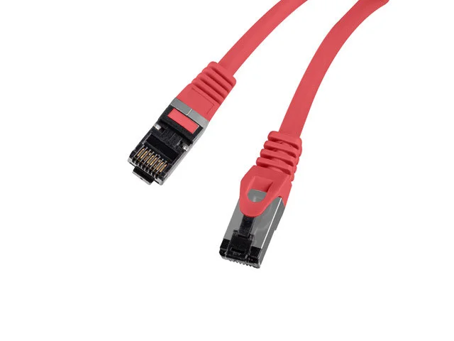 PATCHCORD CAT.8.1 S/FTP LSZH CU 1,5M ČERVENÝ
