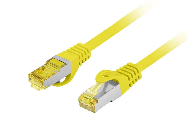 PATCHCORD CAT.6A S/FTP LSZH CU 3M ŽLUTÝ
