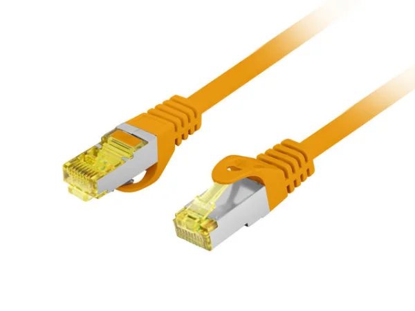 PATCHCORD CAT.6A S/FTP LSZH CU 1,5M ORANŽOVÝ
