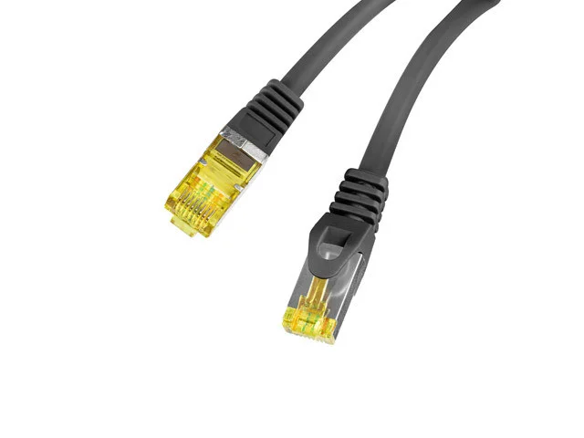 PATCHCORD CAT.6A S/FTP LSZH CU 10M BLACK
