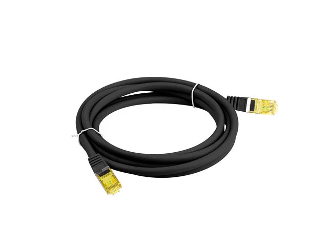 PATCHCORD CAT.6A S/FTP LSZH CU 10M BLACK