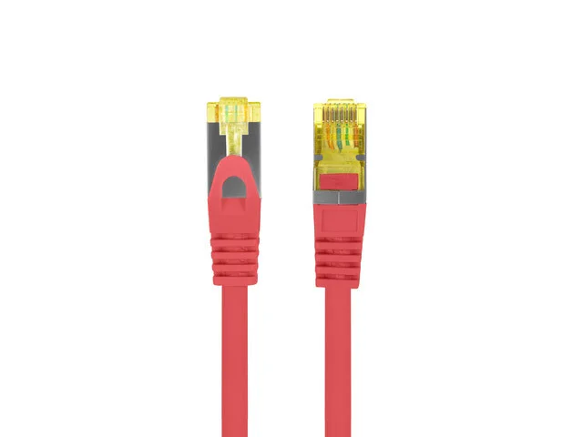 PATCHCORD CAT.6A S/FTP LSZH CU 15M ČERVENÝ