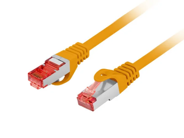 PATCHCORD CAT.6 S/FTP LSZH CU 2M ORANŽOVÝ