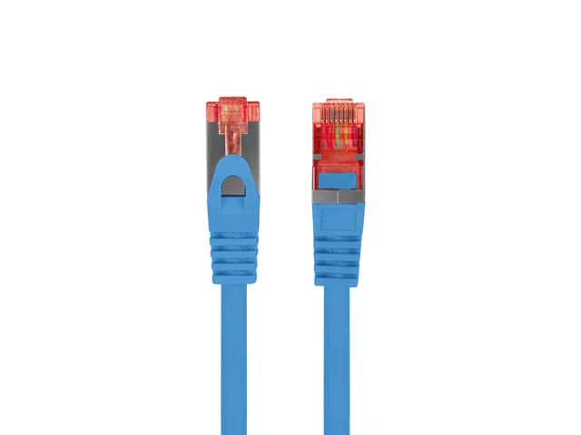 PATCHCORD CAT.6 S/FTP LSZH CU 15M MODRÝ