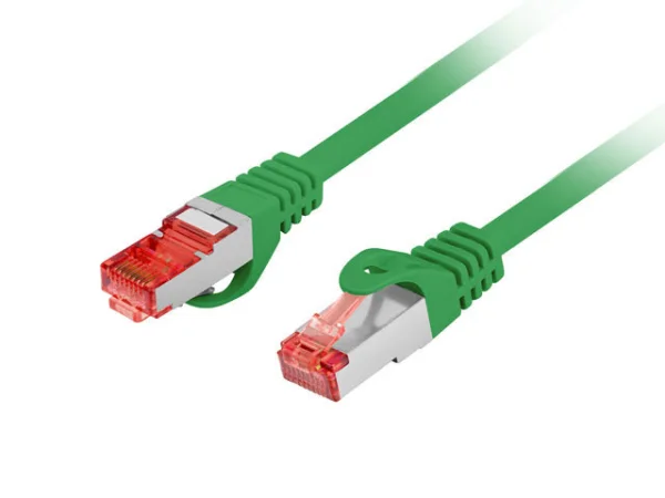PATCHCORD CAT.6 S/FTP LSZH CU 3M ZELENÝ