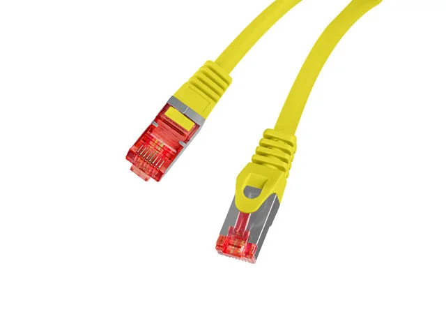 PATCHCORD CAT.6 S/FTP LSZH CU 5M ŽLUTÝ