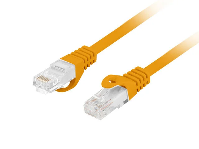 PATCHCORD CAT.6 UTP LSZH CU 1M ORANŽOVÝ