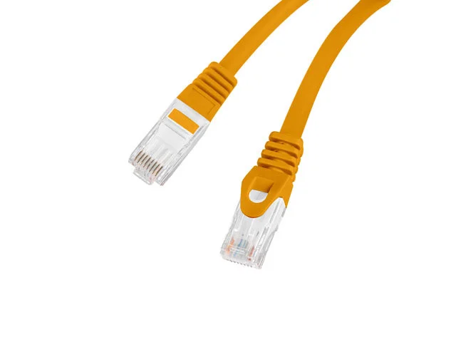 PATCHCORD CAT.6 UTP LSZH CU 1M ORANŽOVÝ