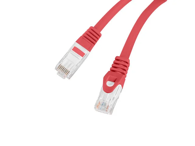 PATCHCORD CAT.6 UTP LSZH CU 3M ČERVENÝ