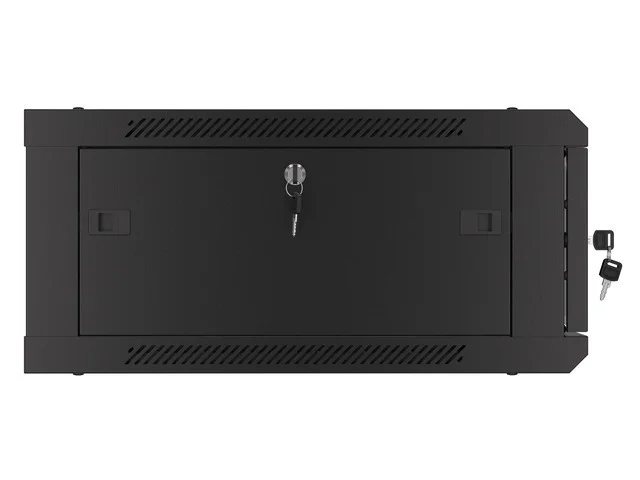 RACKOVÁ SKŘÍŇ 19" PRO MONTÁŽ NA STĚNU 4U/600X600 (FLAT PACK) V2 ČERNÁ