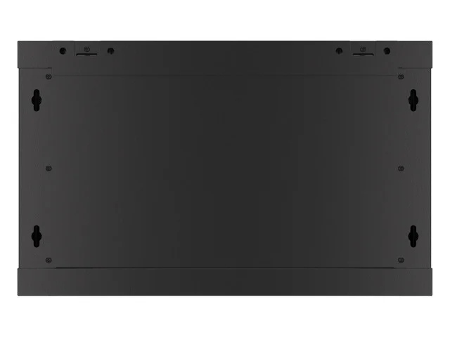 19" RACKOVÁ SKŘÍŇ PRO MONTÁŽ NA STĚNU 6U/600X450 (FLAT PACK) S PROSKLENÝMI DVEŘMI ČERNÁ  V2