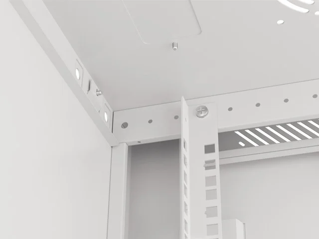 RACKOVÁ SKŘÍŇ 19" PRO MONTÁŽ NA STĚNU 6U/600X450 (FLAT PACK) V2 ŠEDÁ
