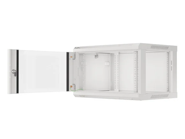 RACKOVÁ SKŘÍŇ 19" PRO MONTÁŽ NA STĚNU 6U/600X450 (FLAT PACK) V2 ŠEDÁ