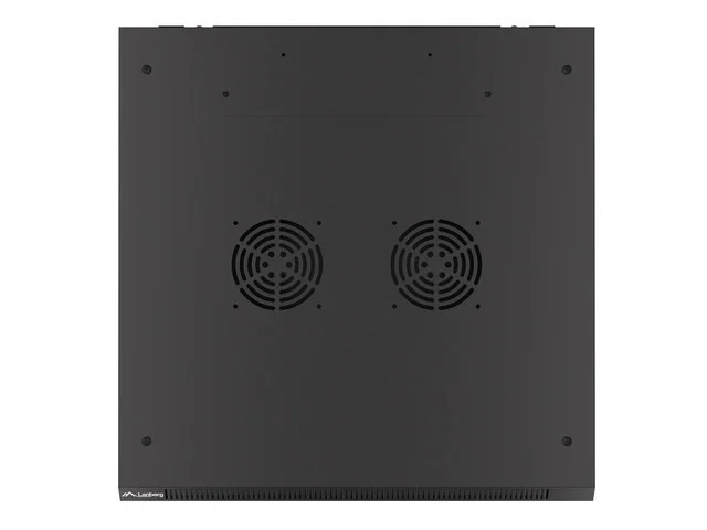19" RACKOVÁ SKŘÍŇ PRO MONTÁŽ NA STĚNU 6U/600X600 (FLAT PACK) ČERNÁ  V2