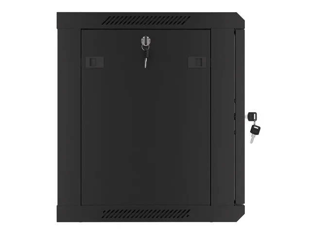 19" RACKOVÁ SKŘÍŇ PRO MONTÁŽ NA STĚNU 9U/600X450 (FLAT PACK) V2 ČERNÁ