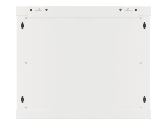 19" RACKOVÁ SKŘÍŇ PRO MONTÁŽ NA STĚNU 9U/600X450 (FLAT PACK) S PROSKLENÝMI DVEŘMI ŠEDÁ  V2