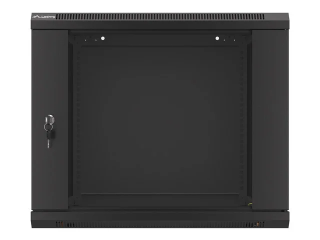 RACKOVÁ SKŘÍŇ 19" PRO MONTÁŽ NA STĚNU 9U/600X600 (FLAT PACK) V2 ČERNÁ
