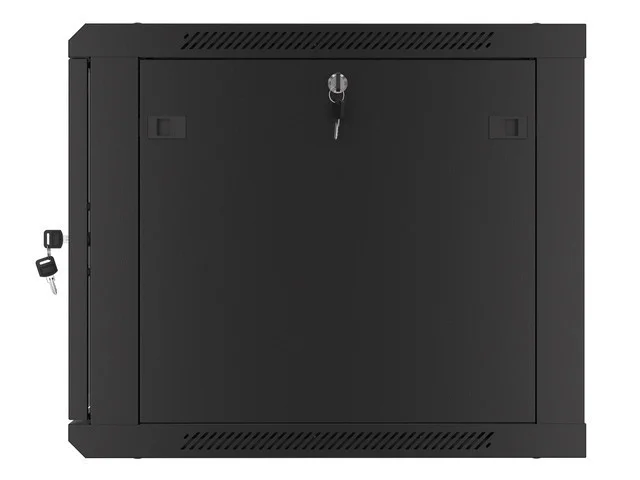 RACKOVÁ SKŘÍŇ 19" PRO MONTÁŽ NA STĚNU 9U/600X600 (FLAT PACK) V2 ČERNÁ