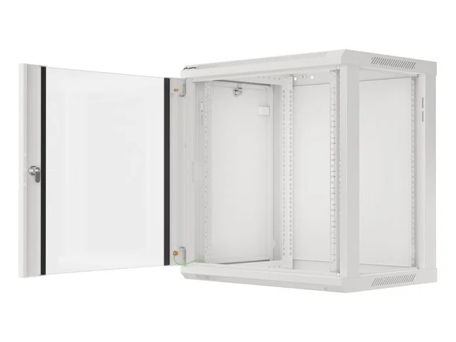 19" RACKOVÁ SKŘÍŇ 12U/600X450 (FLAT PACK) ŠEDÁ  V2