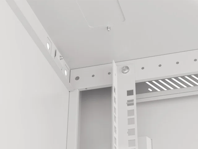 19" RACKOVÁ SKŘÍŇ 12U/600X600 (FLAT PACK) V2 ŠEDÁ