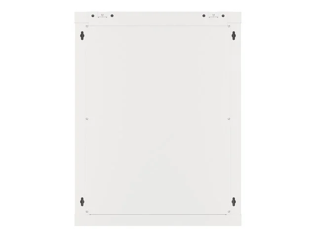 19" RACKOVÁ SKŘÍŇ PRO MONTÁŽ NA STĚNU 15U/600X600 (FLAT PACK) S PROSKLENÝMI DVEŘMI ŠEDÁ  V2